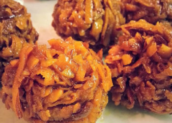 How to make Ghanaian Caramel Coconut Balls Recipe