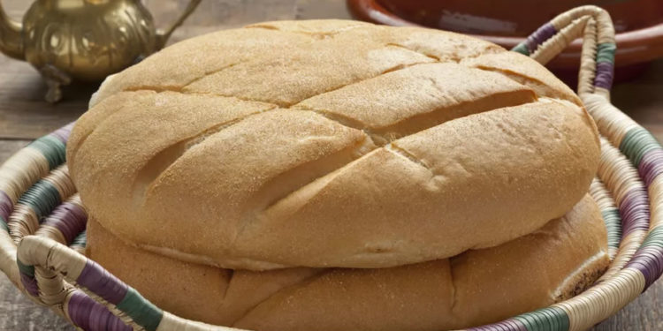 Khobz - Basic Moroccan White Bread - Africa food recipe