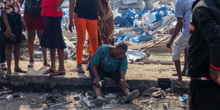 Lagos explosion death toll hits at least 17