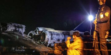 Plane catches fire on takeoff at Philippine airport, eight dead