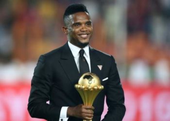 Eto’o starts donation of COVID-19 palliatives to 100,000 Cameroonians