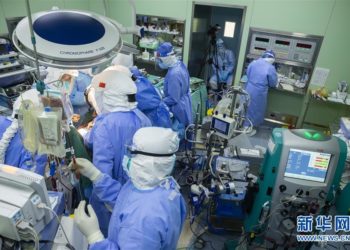 CHINA COVID-19 patient recovers after lung transplant before 73-day ECMO therapy