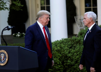 US vice-president Mike Pence limits social contact after virus exposure