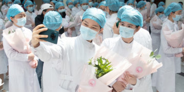 CHINA in pictures: Wuhan nurses celebrate Intl Nurses Day