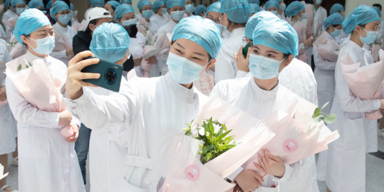 CHINA in pictures: Wuhan nurses celebrate Intl Nurses Day