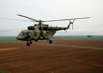 Crew killed as Russian military Mi-8 helicopter crash lands in Moscow region