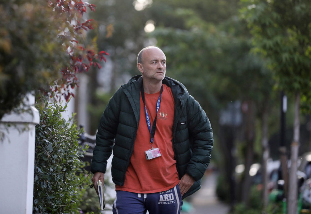 UK PM faces cabinet revolt over senior adviser who violated lockdown