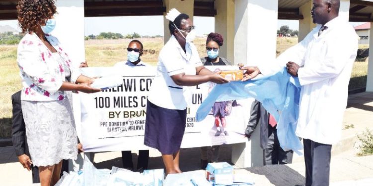 Malawian-born British soldier donates K3.3 million worth PPE