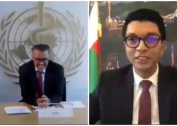 Breaking: Madagascar President, WHO DG hold virtual meeting