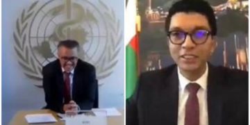 Breaking: Madagascar President, WHO DG hold virtual meeting