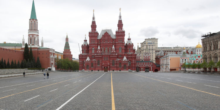 Russians told to watch parade on TV