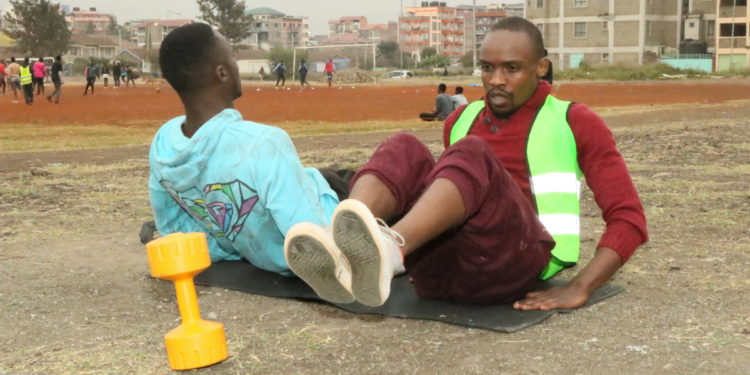 Nairobi: Public spaces become workout venues in Kenya