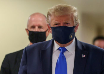 President Trump appears to endorse wearing masks by tweeting doing so is 'patriotic'