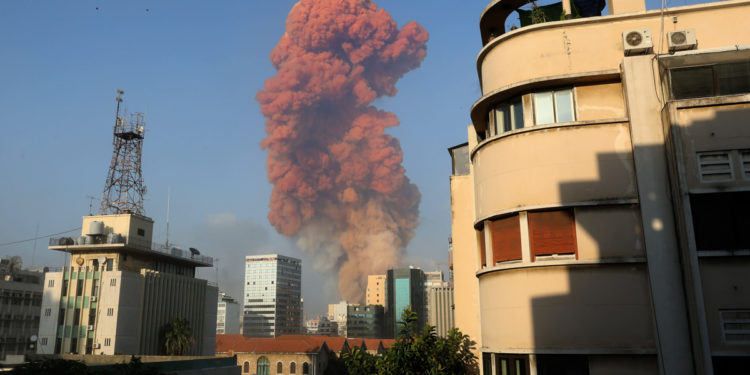 Dozens killed as huge explosion rips through Lebanon's Beirut