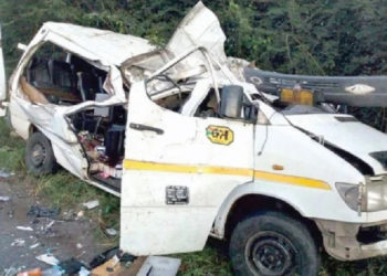 Breaking: Eight young Ghanaian footballers killed in ghastly bus accident