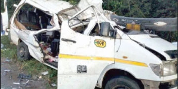 Breaking: Eight young Ghanaian footballers killed in ghastly bus accident