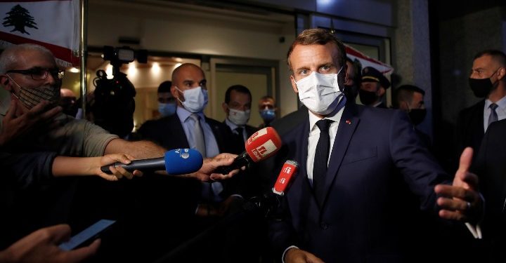 Macron visits Lebanon for 2nd time after Aug 4 explosions in Beirut
