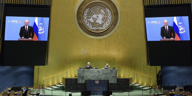 Putin calls for illegitimate sanctions to go