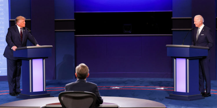 Trump, Biden tear into each other