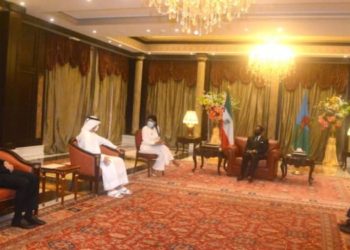 Malabo: The Prince of Dubai arrives in Equatorial Guinea