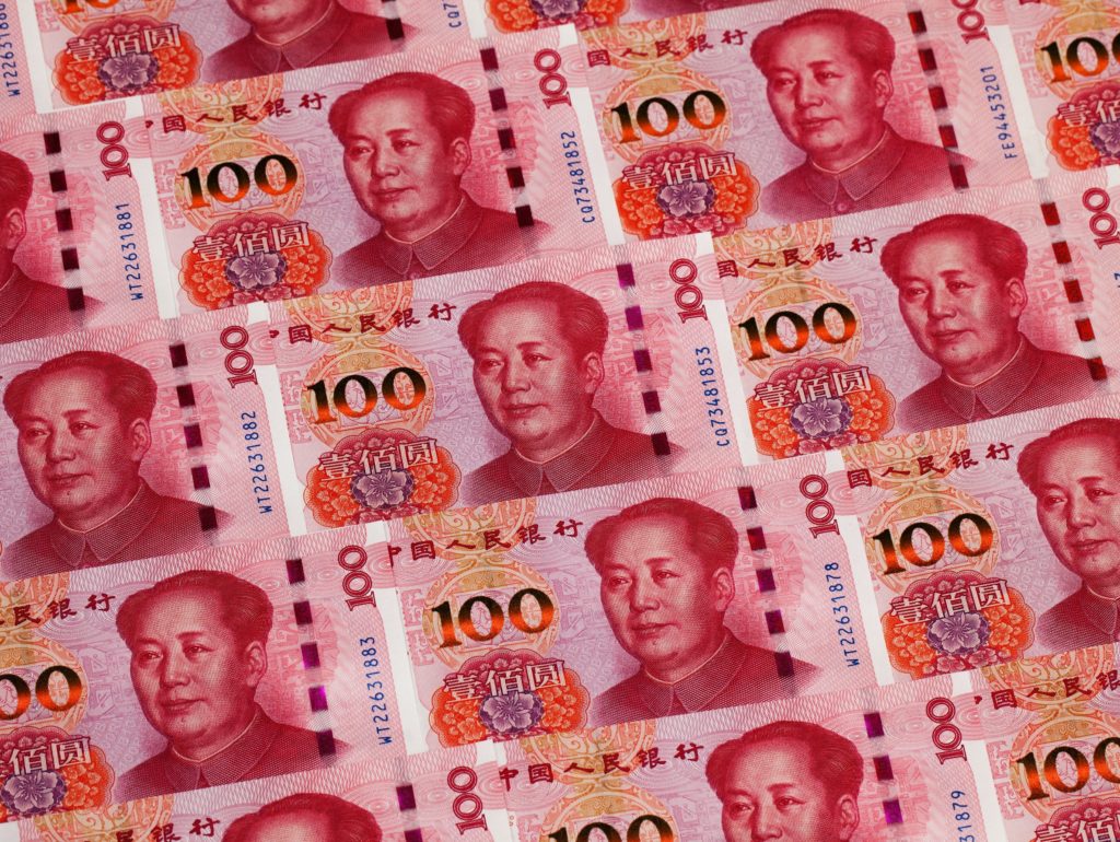 Yuan hits 16-month highs after China data, dollar falls