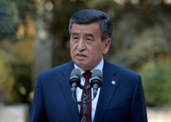 Kyrgyz President Jeenbekov expresses readiness to resign