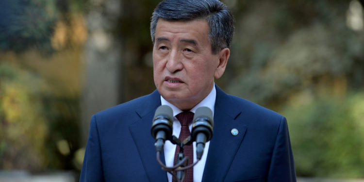 Kyrgyz President Jeenbekov expresses readiness to resign