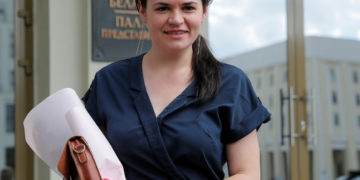 Belarus opposition leader put on Russia wanted list