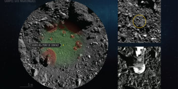 Greedy grabber: NASA scrambles to return jam-packed asteroid sampler to Earth as rock dust escapes from ship’s overstuffed ‘belly’
