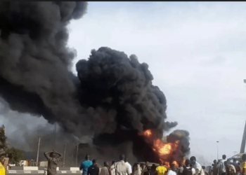 NIGERIA BREAKING: Gas explosion hits Lagos State