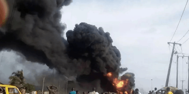 NIGERIA BREAKING: Gas explosion hits Lagos State