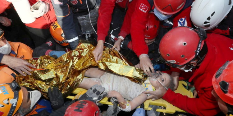 Europe: 'Our Miracle', Girl rescued 4 days after Turkey quake