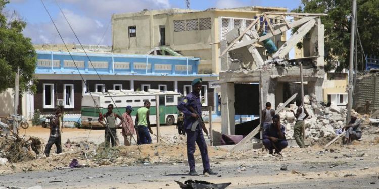 At least seven people killed in Mogadishu suicide attack