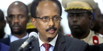 Somalia's President Mohamed Abdullahi Mohamed called early Wednesday for elections and a return to dialogue after the extension of his mandate by two years sparked the country's worst political violence in years.