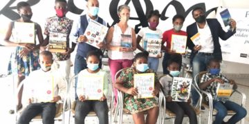 World Book Day: US consul to Equatorial Guinea visited Dreams Hub, an initiative by writer Oscar A. NCHASO BEKARI