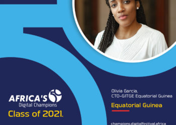 Equatorial Guinea: GITGE CTO, Olivia Garcia recognized amongst Africa’s 50 Digital Champions 2021