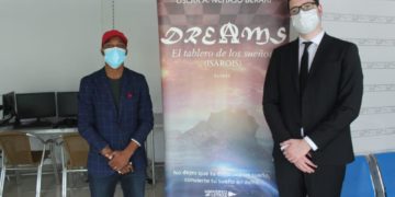 The Third Secretary of the Turkish embassy in Equatorial Guinea, Mert Öz, visits the innovation and research center, Dreams Hub.  