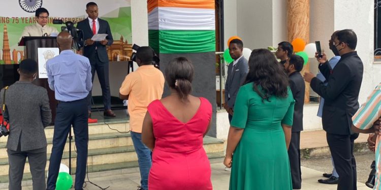 Indian Embassy In Equatorial Guinea Celebrates India's 75th Independence Day