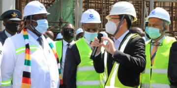 Work is proceeding smoothly on an expansion of Zimbabwe's biggest airport