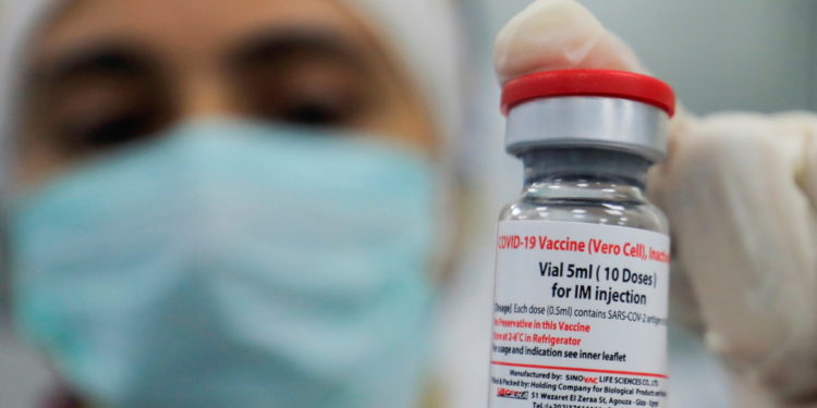 CAIRO - Egypt will inaugurate the second production line for manufacturing China's Sinovac COVID-19 vaccines in five weeks