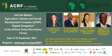 AfDB partners with Alliance for a Green Revolution in Africa as sponsor of virtual African Green Revolution Forum (AGRF)