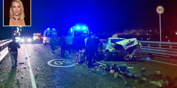 Int´l:Horror Sochi head-on collision involving daughter of Putin’s mentor & former presidential candidate Sobchak kills one person