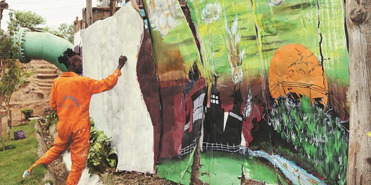 Watch: Kenyan youth inject passion to transform city slum