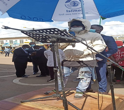 Cameroon: Dreaded separatist fighters surrender arms public in conflict-hit region