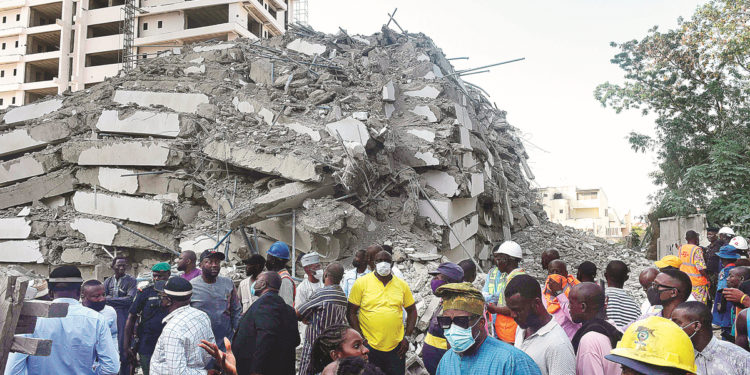 Nigeria: Death toll from 21-story building collapse rises to 20