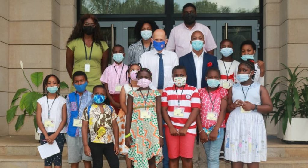 Crystal Eggs by Dreams Hub Research and Innovation Center were guests of the Embassy of France, Equatorial Guinea.