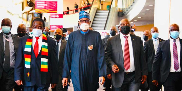 Let’s push the African Continental Free Trade Area as a sure-fire way to a golden “made in Africa” label, leaders say at Intra-African Trade Fair