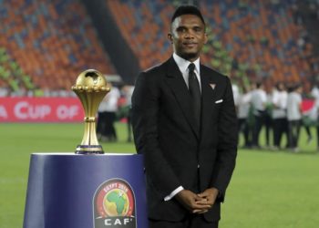 Eto'o elected president of Cameroonian Federation
