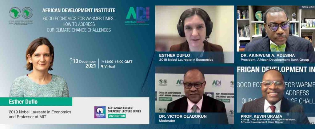 We must act now to avert catastrophe says Nobel Laureate Esther Duflo