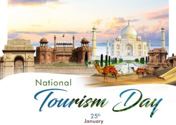 India is observing National Tourism Day on the 25th of January 2022.